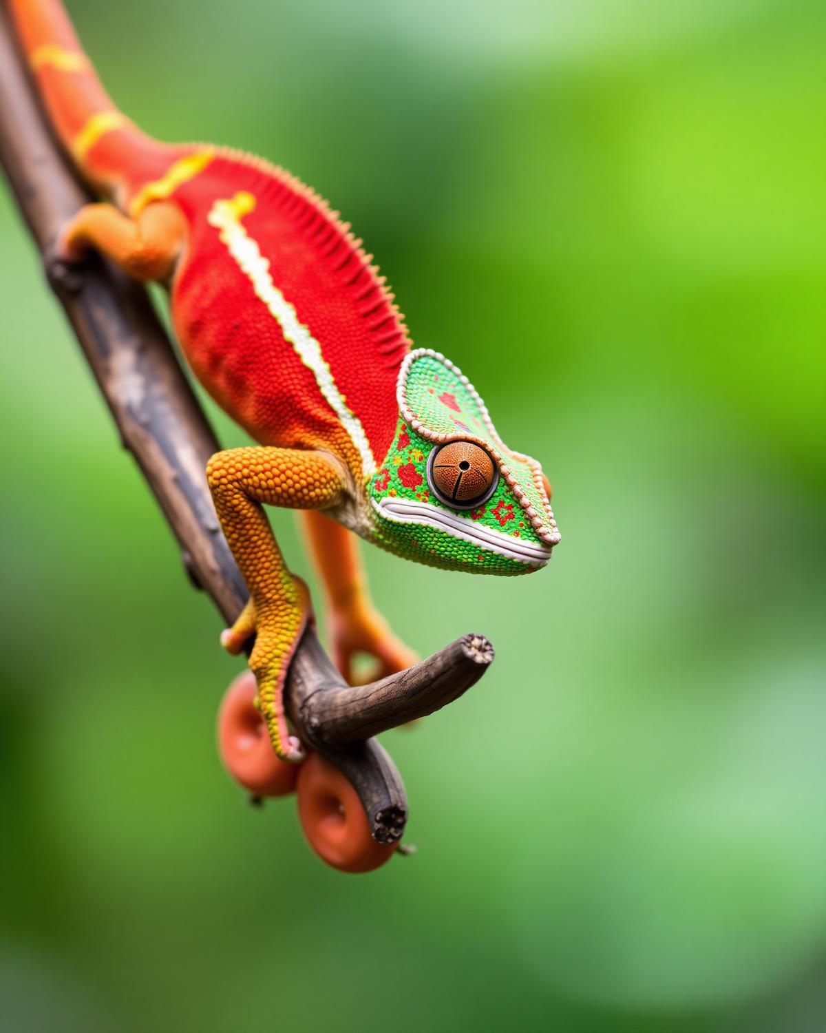 Caméléon panthère de Madagascar